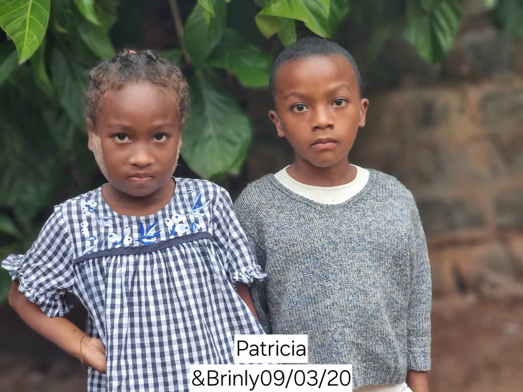 Twin children and mothers of the AMEJ association, Mananjary